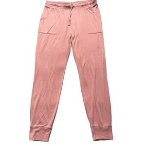 Rachel‎ Zoe Relaxed Joggers Sweatpants Size L Pink Casual Loungewear